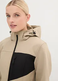 Veste softshell, déperlante, bonprix