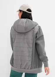 Veste matelassée hybride en mix de matière,  déperlante, bonprix