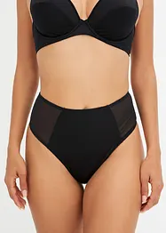 String taille haute avec empiècements en mesh, bonprix