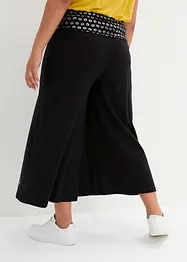 Jupe-culotte avec taille confortable, mi-mollet, bonprix