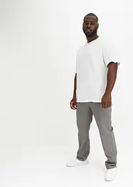 Pantalon droit en coton stretch, Classic Fit, bonprix