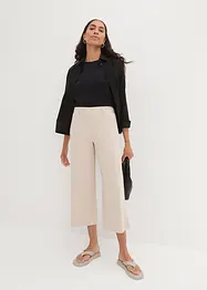 Jupe-culotte à poches et taille élastiquée, bonprix