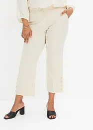 Pantalon pro avec boutons décoratifs, bonprix