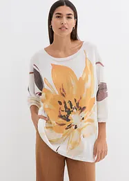 Pull à imprimé floral, bonprix