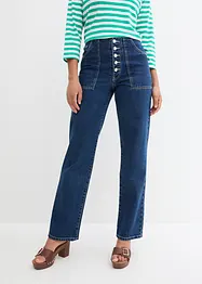 Jean Straight taille moyenne, extensible, bonprix