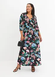 Robe longue à imprimé floral, bonprix