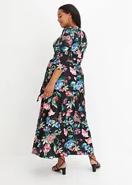 Robe longue à imprimé floral, bonprix