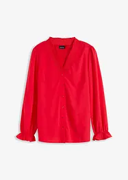 Blouse à détails smockés, bonprix