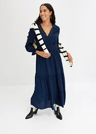 Robe longue avec dentelle, bonprix