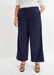 Pantalon large à fines rayures, bonprix