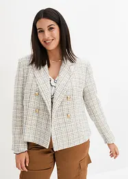 Blazer aspect tweed, bonprix