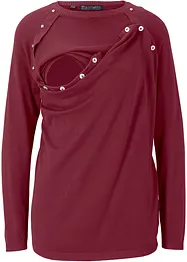 Pull 2en1 de grossesse et d'allaitement en maille fine, bonprix
