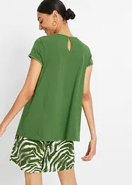T-shirt en coton à dentelle, bonprix