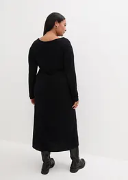 Robe longue en maille, bonprix