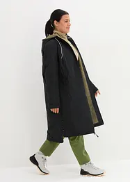 Manteau de pluie rembourré longueur midi, imperméable, bonprix