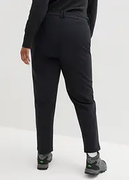 Pantalon technique en softshell stretch avec taille élastiquée dos, déperlant, bonprix