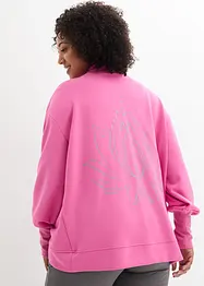 Sweat zippé de sport en modal mélangé ultra doux, bonprix