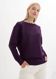 Pull à manches chauve-souris, bonprix