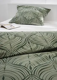 Parure de lit à motif graphique en percale, bonprix