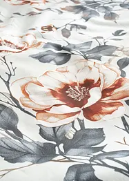 Parure de lit à motif floral en percale, bonprix