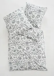 Parure de lit à motif floral en percale, bonprix