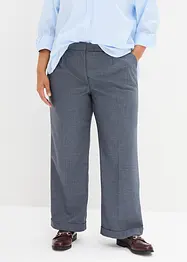 Pantalon 7/8, aspect laine, avec taille confortable, bonprix