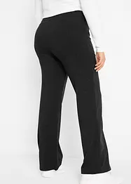 Lot de 2 pantalons de sport en coton, bootcut, bonprix