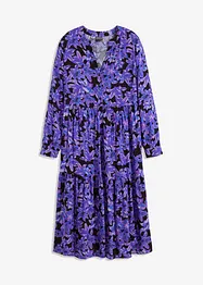 Robe midi à imprimé floral, bonprix