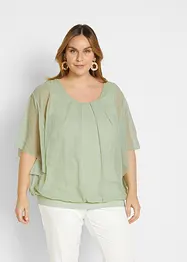Blouse en mousseline, bonprix