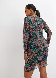 Robe imprimée en mesh, bonprix