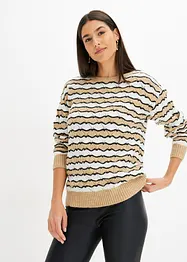 Pull à motif, bonprix