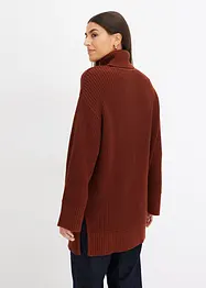 Pull col roulé oversize, bonprix