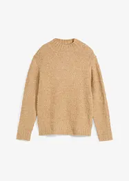 Pull garçon en maille bouclée, bonprix