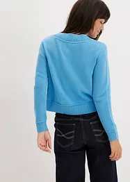 Pull côtelé, bonprix