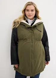 Veste de grossesse et de portage avec doublure en maille peluche, bonprix