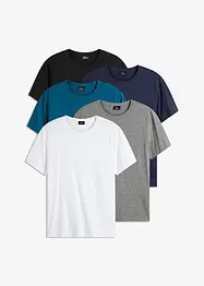 Lot de 5 T-shirts, bonprix