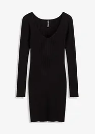 Robe en maille côtelée, bonprix