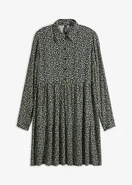 Robe blouse en crêpe, bonprix