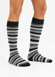 Lot de 3 chaussettes hautes thermiques avec un intérieur doux en éponge, bonprix