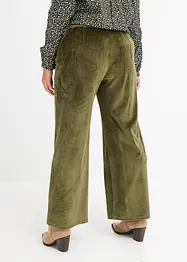 Pantalon en jersey, aspect velours côtelé, bonprix