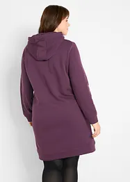 Robe molletonnée à capuche, bonprix
