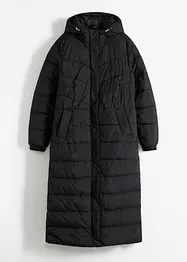 Manteau long matelassé avec capuche, bonprix