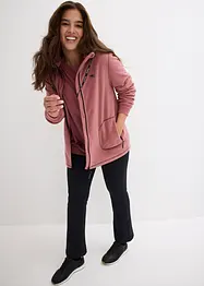 Veste polaire avec poches zippées, bonprix