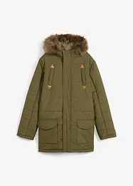 Veste d'hiver garçon pratique à capuche, bonprix