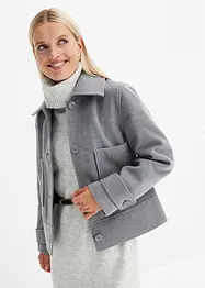 Veste courte aspect laine, bonprix