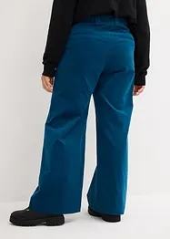 Pantalon palazzo en velours côtelé, bonprix