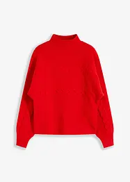 Pull à motif torsadé, bonprix