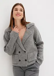 Blazer croisé en maille, bonprix