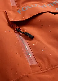 Veste technique imperméable à enfiler avec doublure polaire, bonprix
