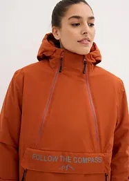 Veste pratique à doublure polaire, imperméable, bonprix